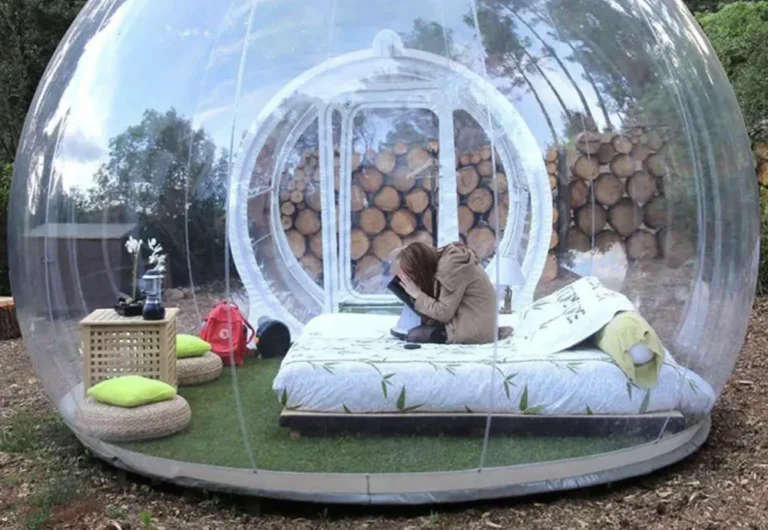 tunnel inflatable bubble tent